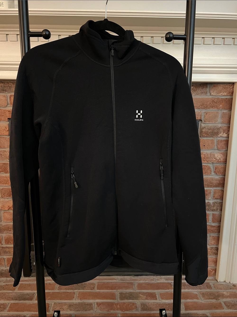 Haglöfs Women's Black Performance Full-Zip Jacket